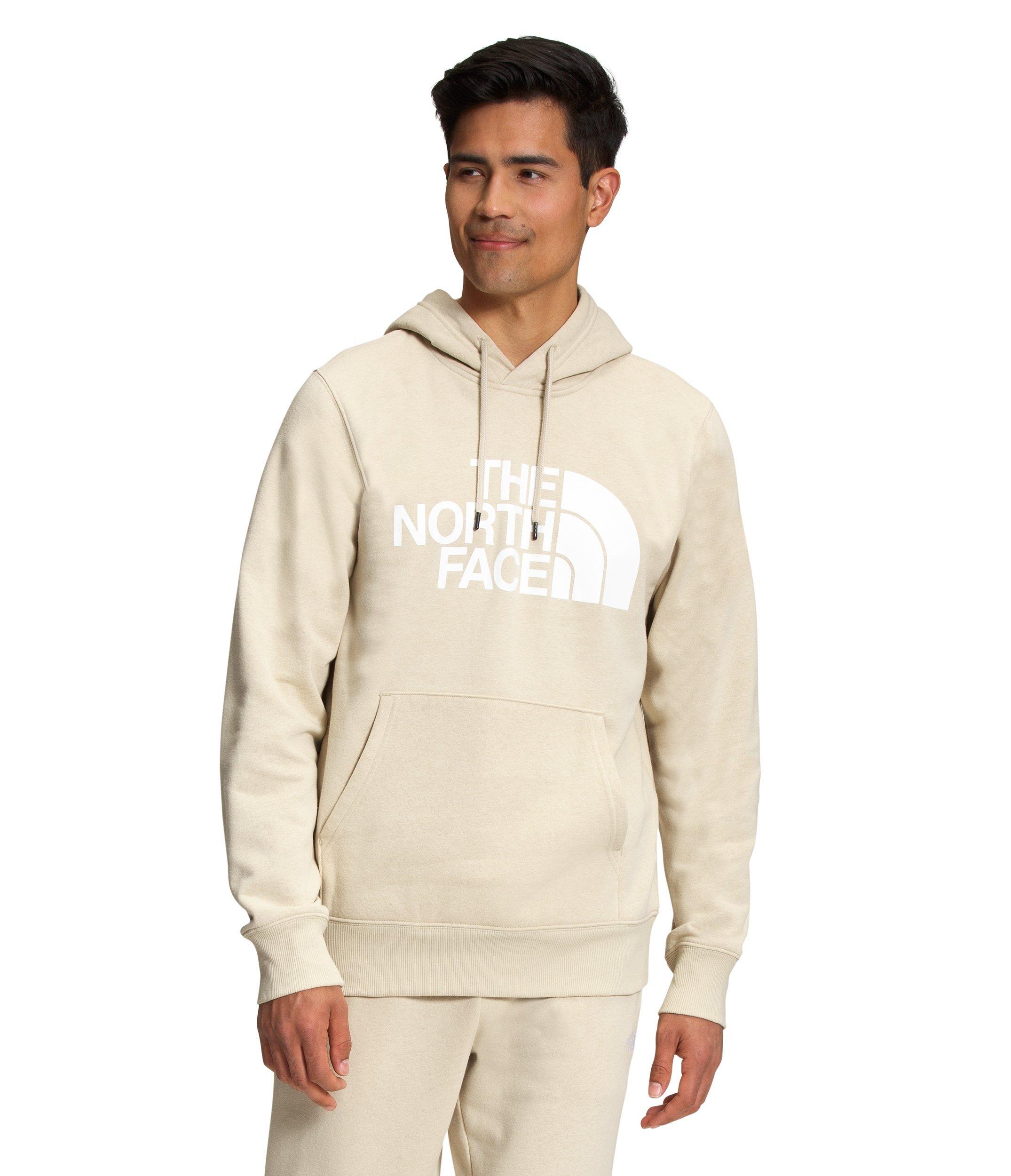 Tan north face online hoodie